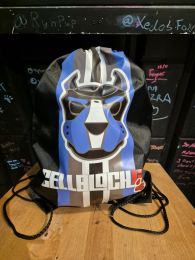 Cellblock 13 Pup Tron Drawstring Bag Blue