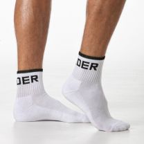 Leader Ankle Socks White