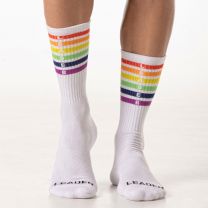 Leader Pride Stripes Crew Socks