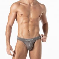 Leader Sports Brief Taupe
