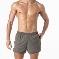 Leader Sports Gym Shorts Taupe